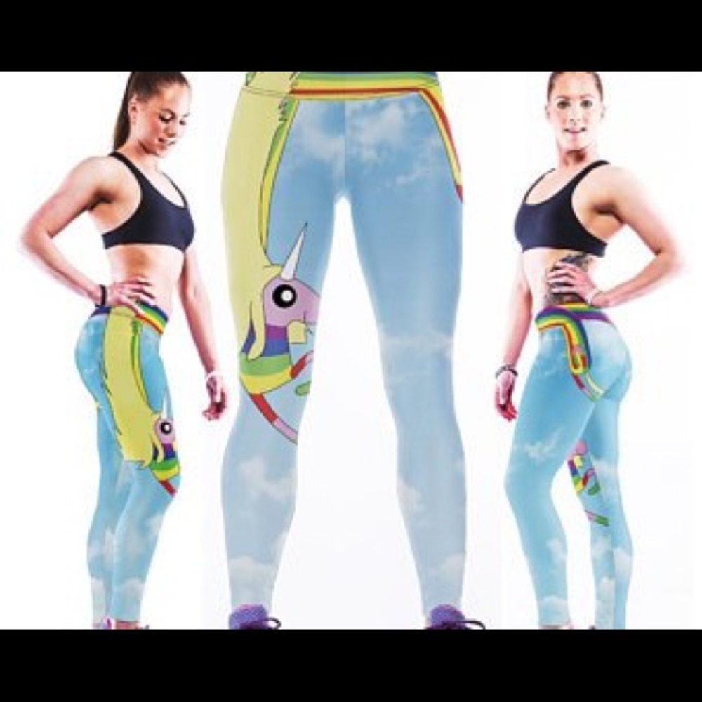 Adventure time lady rainicorn yoga pants